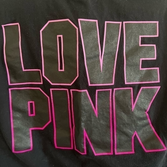 Victoria Secret, Love Pink, size xsmall/small Oversized pocket cropped t-shirt - Picture 4 of 4